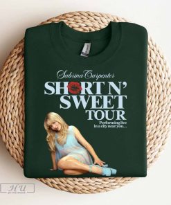 Sabrina Carpenter Tour Sweatshirt Short N' Sweet