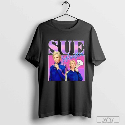 Sue Sylvester retro 90's graphic shirt