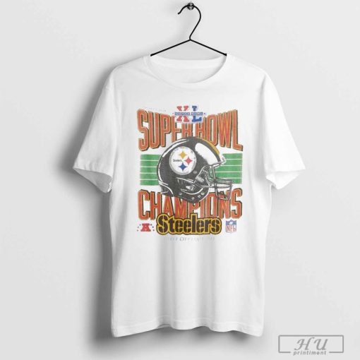 Super Bowl Champions Steelers Steel City Football February 5 2006 Detroit Michigan T-shirt