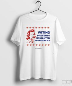 Team Kamala Voting Prevents Unwanted Presidencies Vote For Harris Walz Shirt