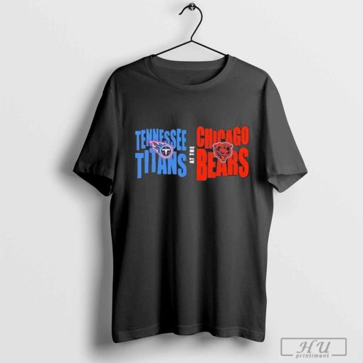 Tennessee titans at the chicago bears nfl kickoff 2024 shirt