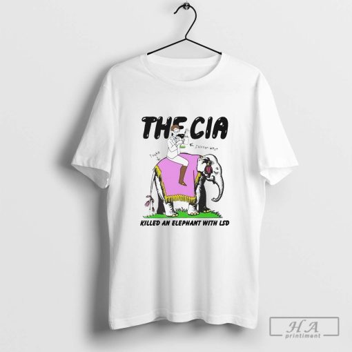 The Cia Killed An Elephant With Lsd Shirt