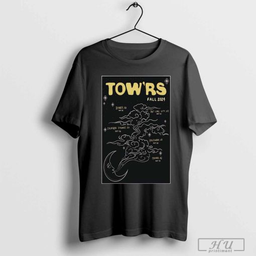 Tow'rs Fall Tour October 2024 Poster Shirt