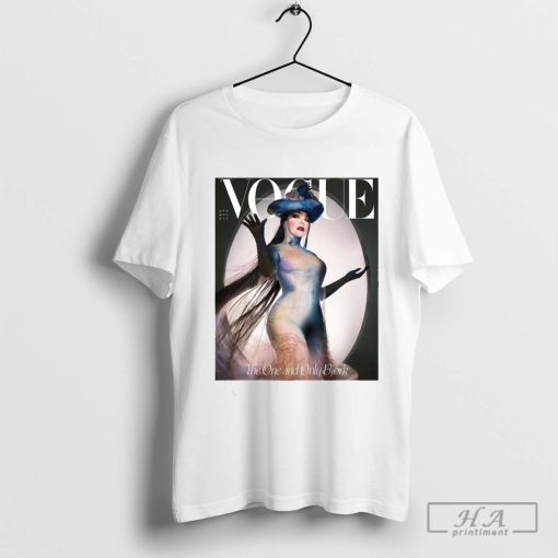 Vogue Scandinavia April 2024, photographed by Viõar Logo Shirt