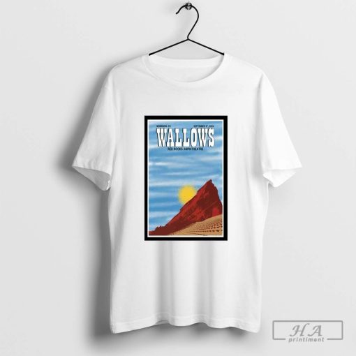 Wallows On September 5 2024 At Red Rocks Amphitheatre Show Poster Shirt