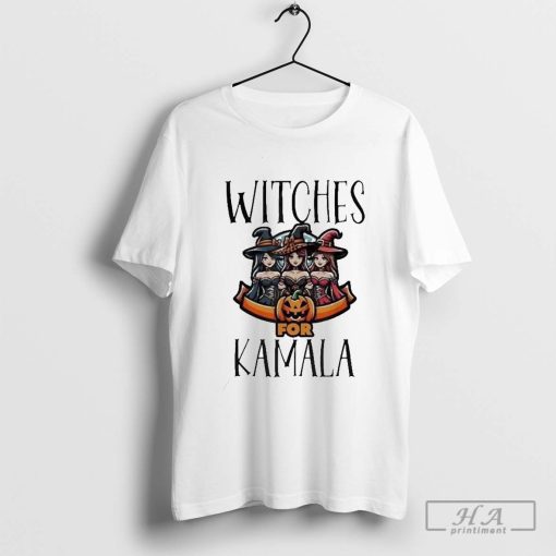 Witches For Kamala Harris Halloween Election 2024 Vote4 Shirt