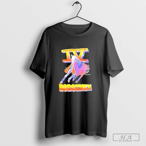 World Championship Wrestling Iv Horsemen charger T-Shirt