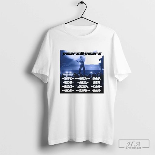 Years & Years Summer Tour 2023 Dates Beeteeshop Trending Unisex T-Shirt