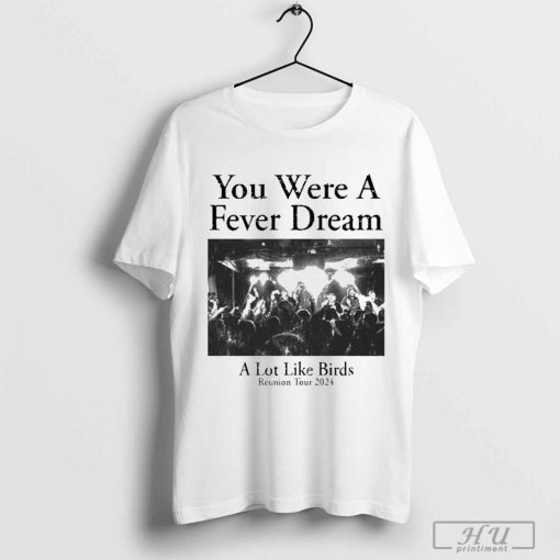 You Were A Fever Dream A Lot Like Birds Reunion Tour 2024 t-shirt