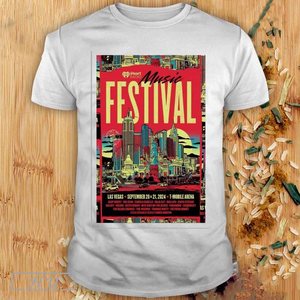 Iheartradio Music Festival Sept 20 21 2024 T Mobile Arena Shirt