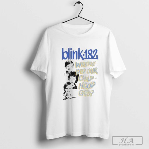 2024 Blink-182 Where Did Our Childhood Go T-shirt