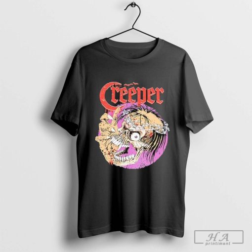 2024 Creeper Distressed Skull-head T-shirt