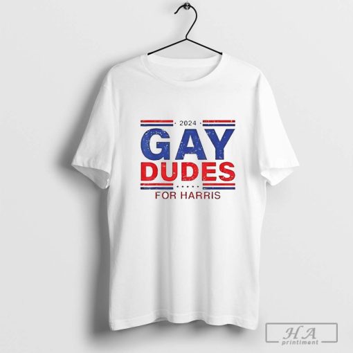 2024 Gay Dudes for Harris T-Shirt