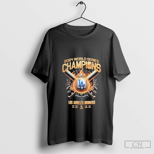 2024 World Series Championship Dodgers T-Shirt