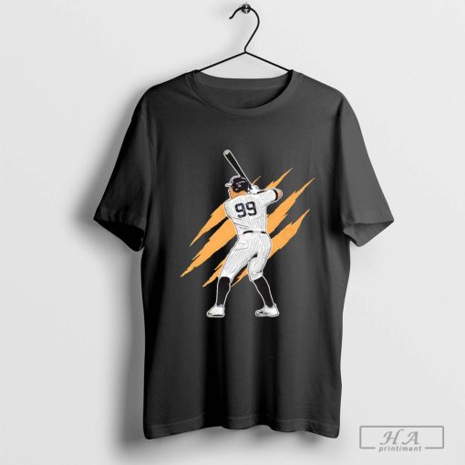 Aaron Judge 99 New York Yankees Baseball claw T-shirt