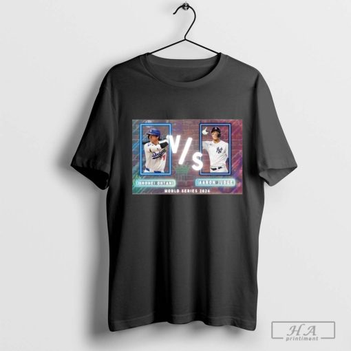 Aaron Judge New York Yankees X Shohei Ohtani Los Angeles Dodgers Baseball World Series 2024 T-shirt