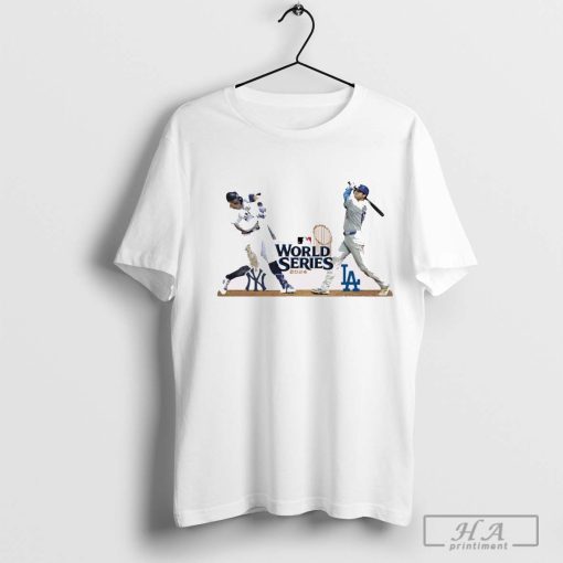 Aaron Judge New York Yankees vs. Shohei Ohtani Los Angeles Dodgers 2024 MLB World Series Matchup T-shirt