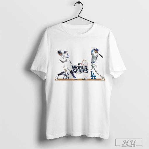 Aaron Judge New York Yankees vs. Shohei Ohtani Los Angeles Dodgers 2024 MLB World Series Matchup t-shirt