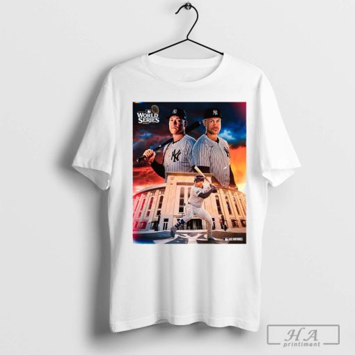 Aaron Judge and Giancarlo Stanton New York Yankees MLB Baseball 2024 World Series in the Bronx T-shirt