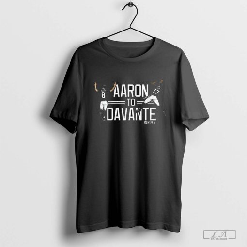 Aaron Rodgers to Davante Adams New York Jets shirt