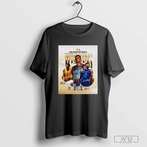 Aaron Wiggins Welcome to the Squad UA Basketball NBA Poster t shirt