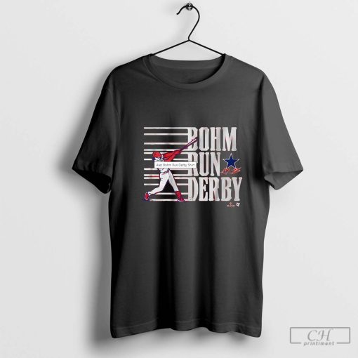 About Alec Bohm Run Derby Shirt Features