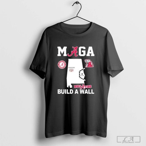 Alabama Crimson Tide MAGA Build A Wall Beat Georgia Shirt