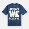 Always We Never Me Fre Boarding Announcement From The Planes Crew T-shirt