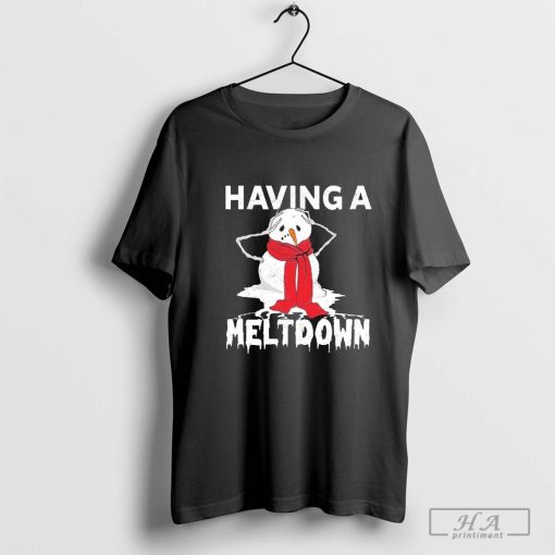 America’s Patriotic Having A Meltdown Snowman Shirt