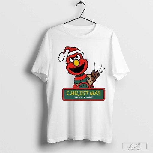 Animal Support A Muppets Christmas Letters To Santa T-Shirt