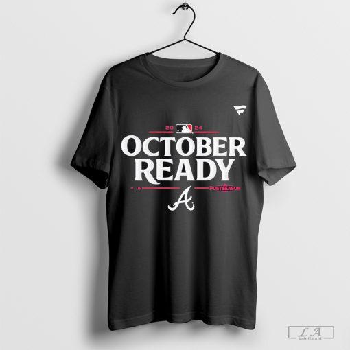 Atlanta Braves 2024 MLB Postseason Locker Room T-Shirt