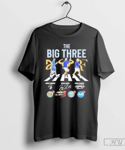 Authorized Novak Djokovic Rafael Nadal Roger Federer The Big Three T-Shirt