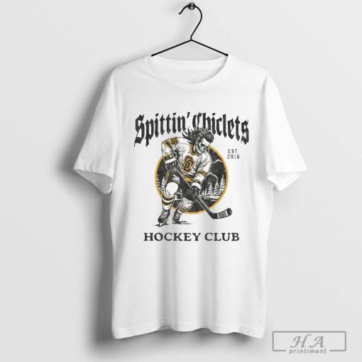 Barstool Sports Merch Spittin’ Chiclets Spittin Chiclets Skullet T-shirt