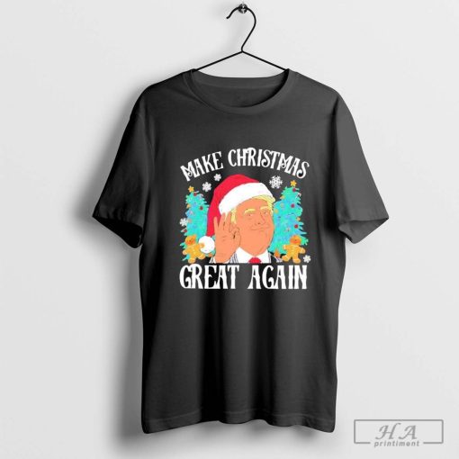 Best Santa Trump Christmas Make Christmas Great Again shirt