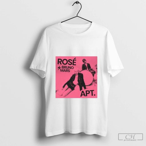 Blackpink Rose And Bruno Mars APT Single Cover Poster Shirt