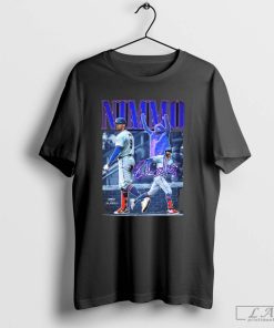 Brandon Nimmo New York Mets MLB Signature Graphic t-shirt