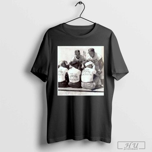 Brooklyn Dodgers Keep The Dodgers In Brooklyn Poster t-shirt