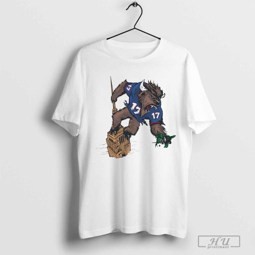 Buffalo Bills Josh Allen King Kong shirt