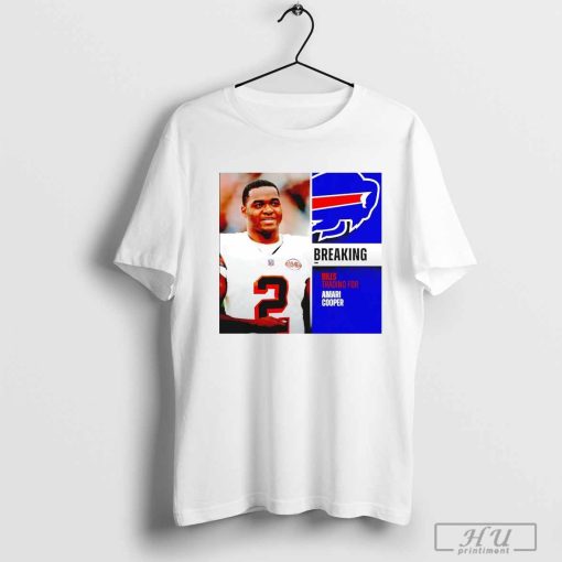 Buffalo Bills trading for Amari Cooper shirt