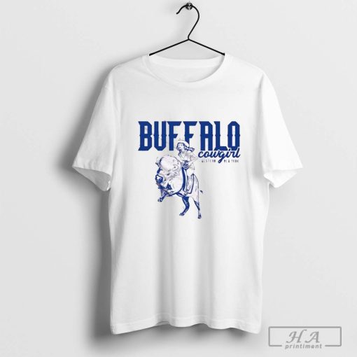 Buffalo Cowgirl Western New York T-shirt