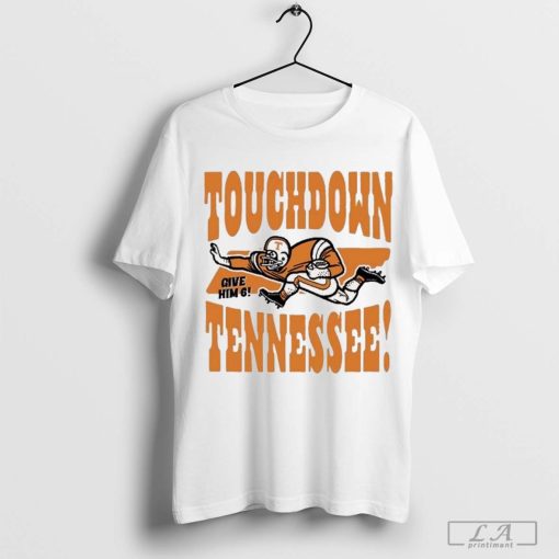 Candace Parker Touchdown Tennessee Volunteers Give Him 6 t-shirt