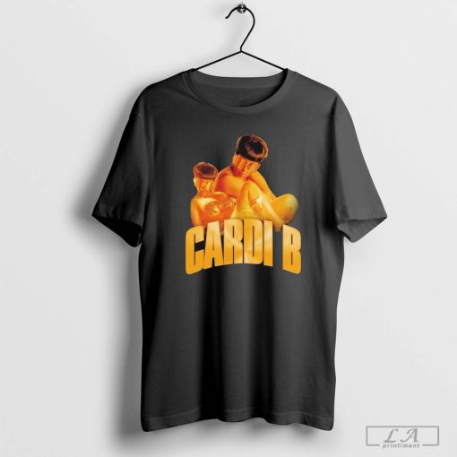 Cardi B Gold Logo T-shirt