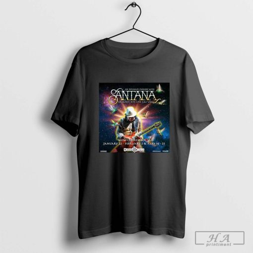 Carlos Santana Extends Las Vegas Residency Into 2025 Shirt