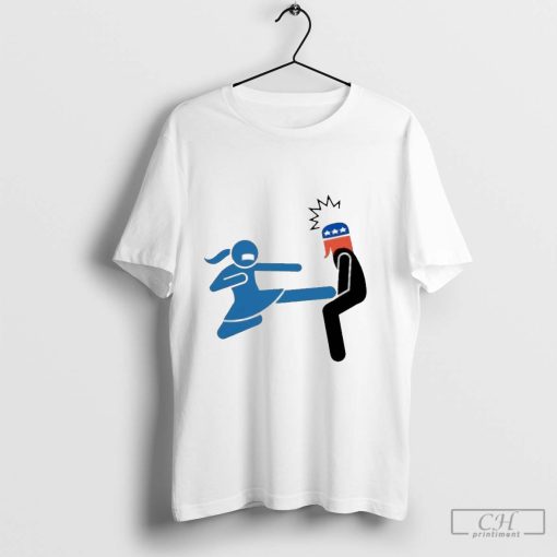 Cartoon Kick Scene Shirt