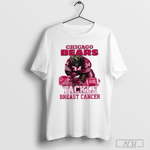 Chicago Bears Tackle Breast Cancer 2024 T-shirt