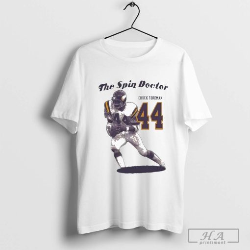 Chuck Foreman 44 The Spin Doctor T-Shirt