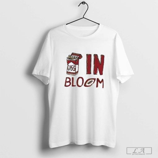 Cigs In Bloom Indiana Hoosiers Football Coach Curt Cignetti T-Shirt