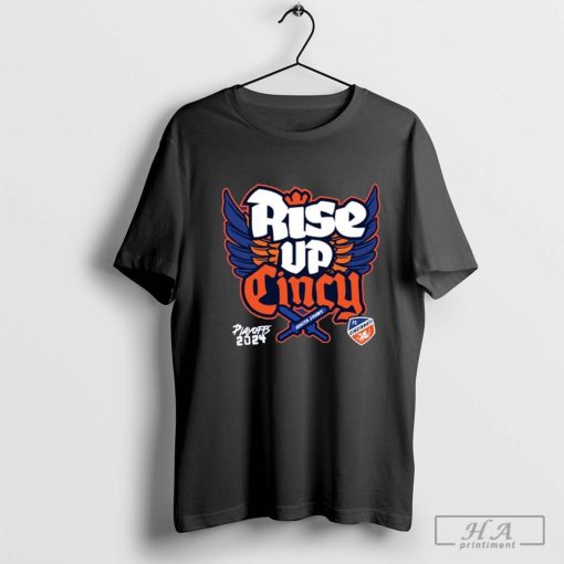 Cincy Merch Rise Up Cincy 2024 Playoffs Shirt