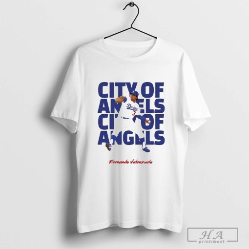 City Of Angels City Of Angels Fernando Valenzuela Los Angeles Dodgers Shirt