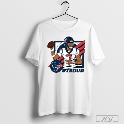 Cj Stroud Houston Texans Homage NFL Draft First Round Pick Caricature Shirt